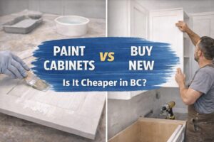 Is It Cheaper to Paint Cabinets or Buy New Ones in BC