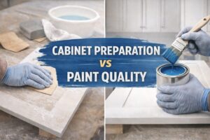 cabinet preparation