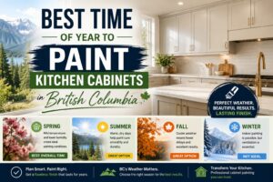 paint kitchen cabinets in british columbia
